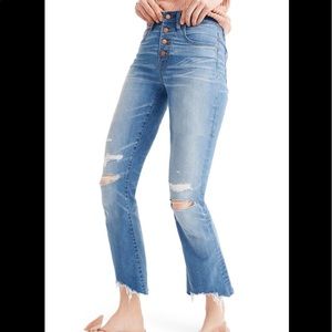 madewell cali demi boot cut jeans